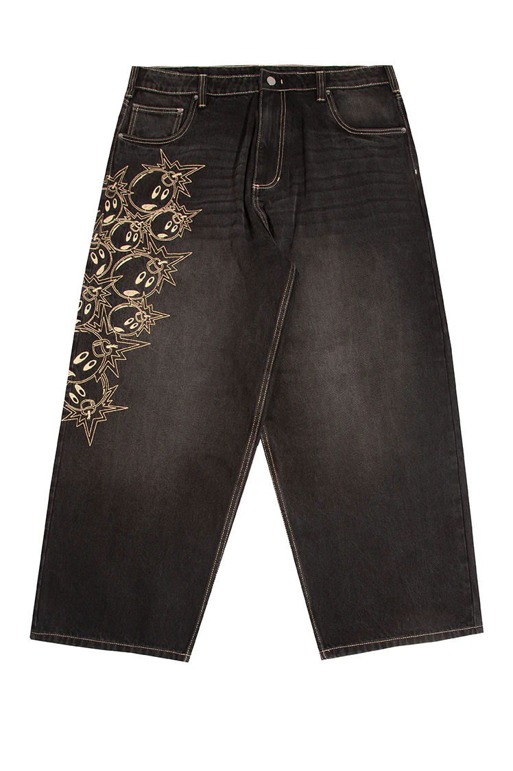 Adam Bomb Pockets Full Baggy Denim