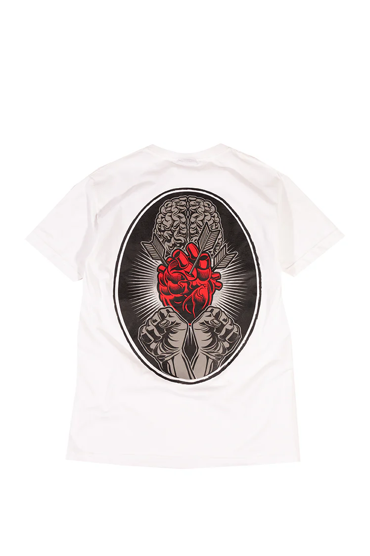 Brains. Heart. Fists. T-Shirt
