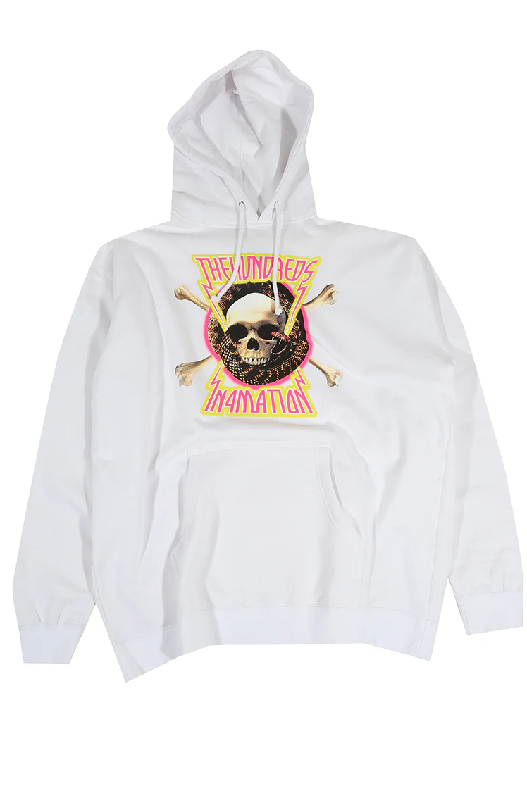 The Hundreds X In4mation Skull Hoodie